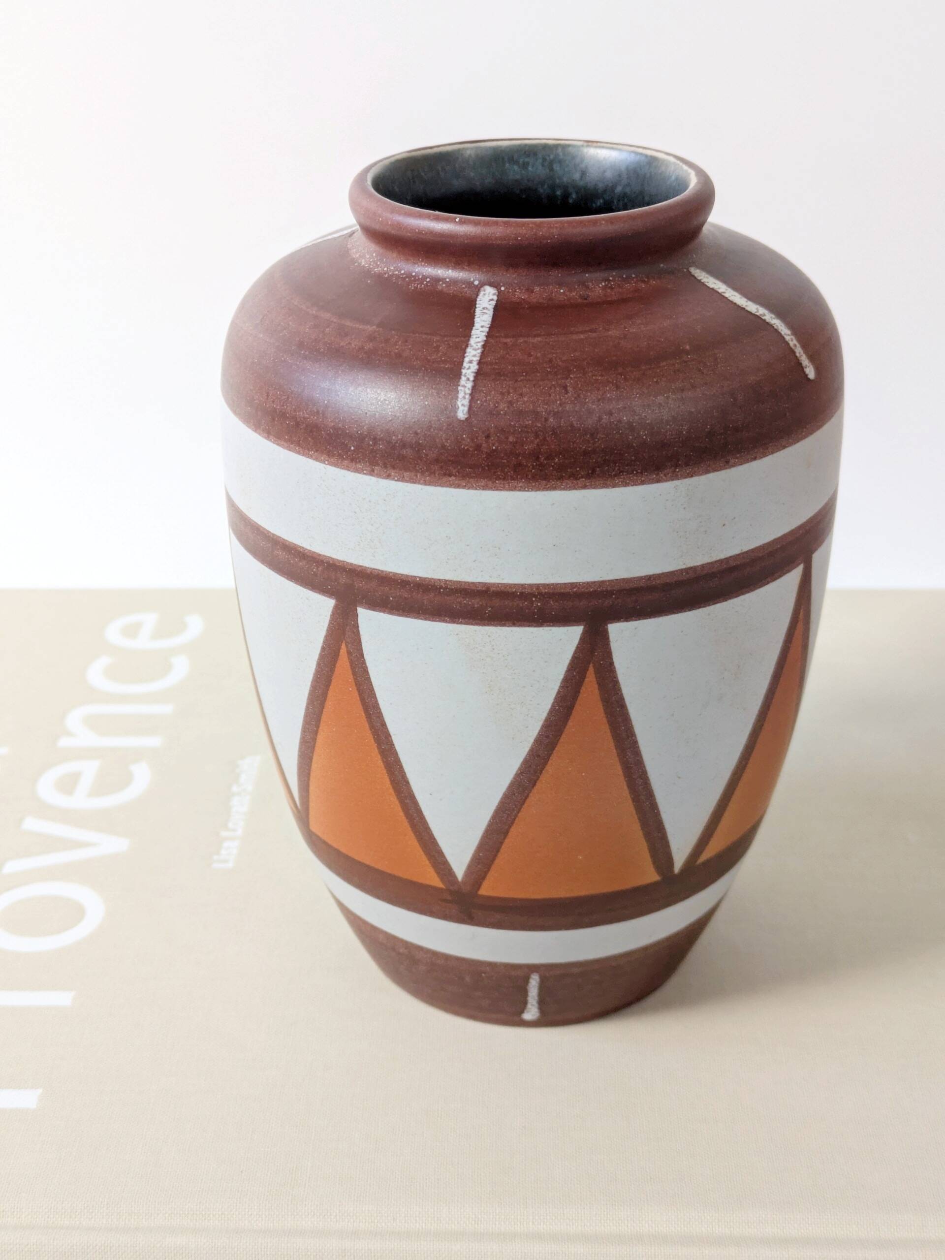 Ceramic vase from the 1960s, Ilkra, West Germany