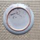 Plat mural céramique vallauris vintage 50s/60s décor chardons signé décor m
