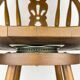 Vintage wooden bar chair, 1992