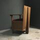 Rare Dutch  3 leg lounge chair 1920's