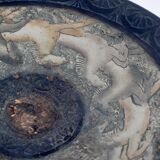 Earthenware hollow dish