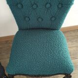 Small padded style armchairs