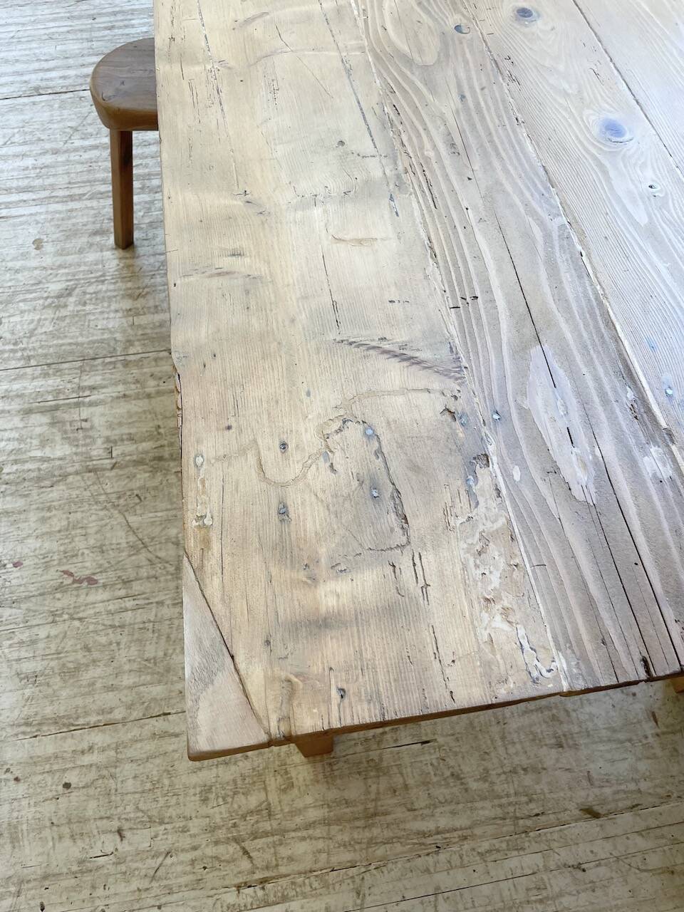 4m XXL pine and oak farmhouse table