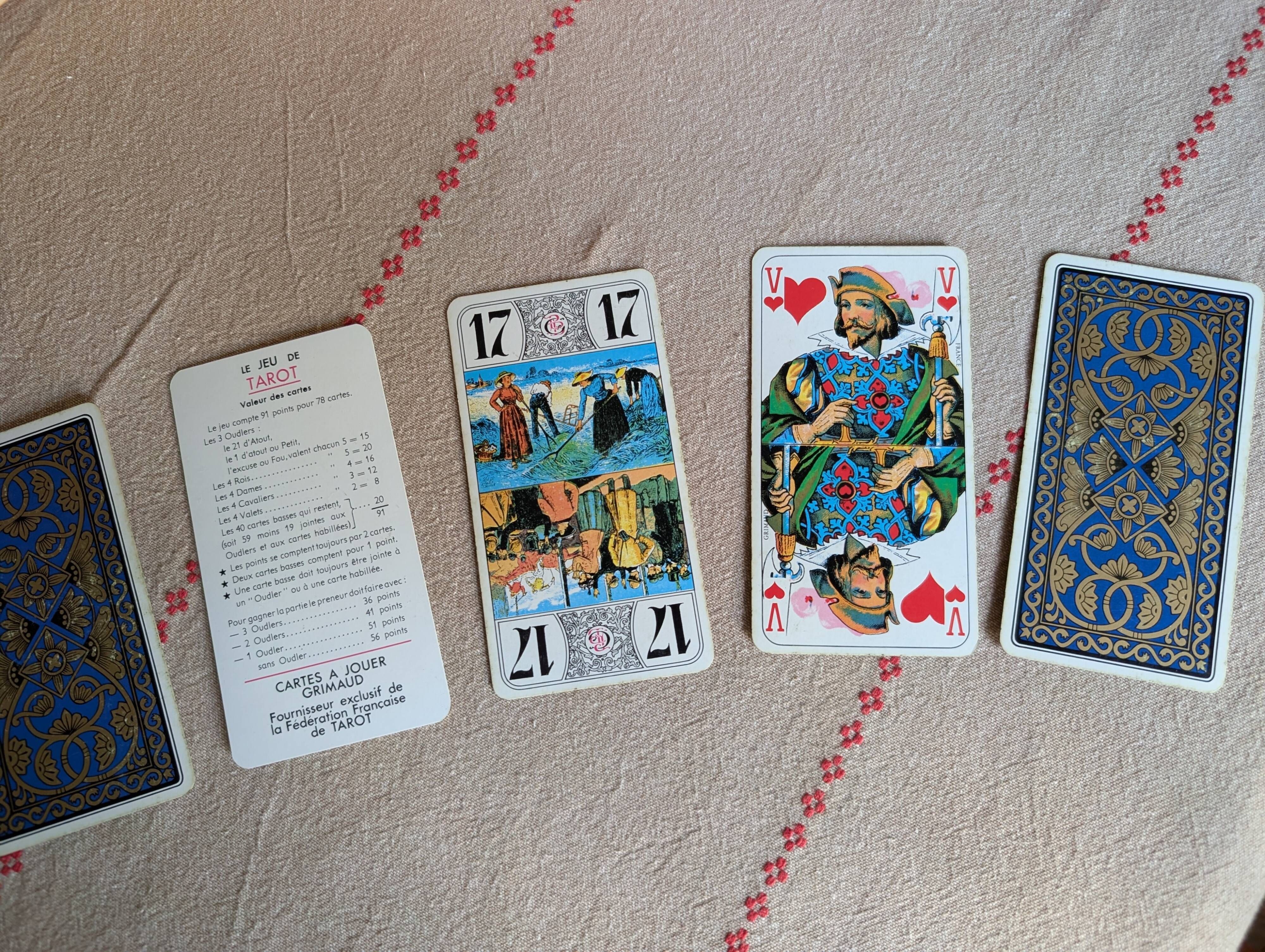 Tarot de luxe Grimaud