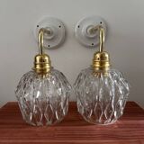 Pair of vintage wall lights