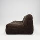 Velvet sofa by Rolf Benz, 1970s