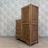 Armoire asymétrique art déco (rénovée)