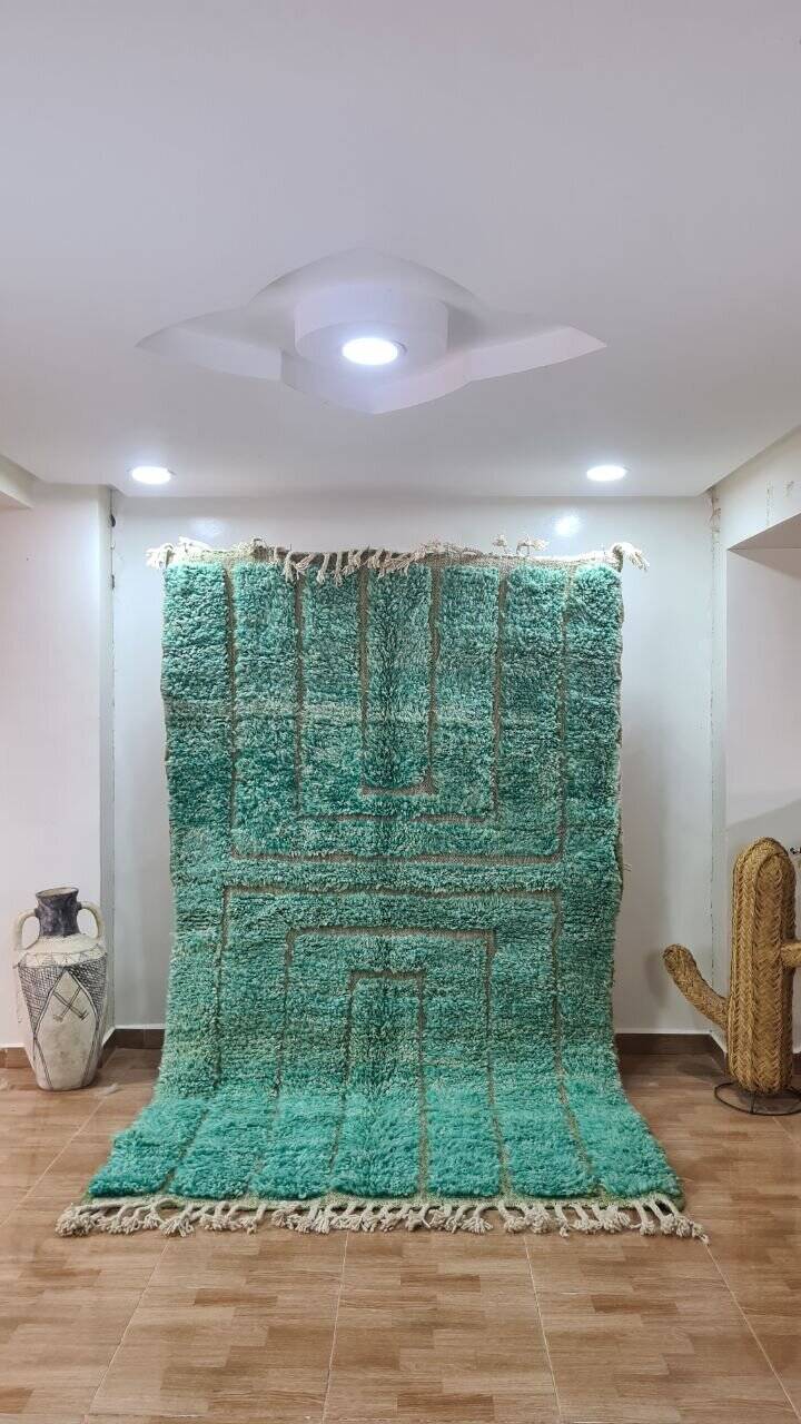 Handmade Beni Ouarain rug 250x150 cm