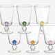 6 Verres 2 Boules
