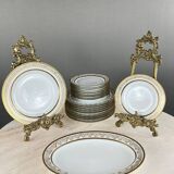 25 Piece Limoges Porcelain Service, 20th Century