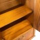 Buffet de bar vintage en bois / meuble mural / placard