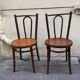 Paire de chaises bistrot 