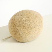 Original 1970s moon rock table lamp by André Cazenave for Tecta