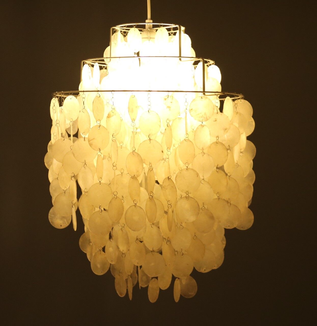 Ceiling lamp model 'FUN 1DM'  designed by Verner Panton  for Verpan, Denmark, 1960