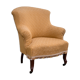 Toad armchair style Napoleon III fringe pompoms
