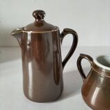 Ensemble cafetière et pot à lait