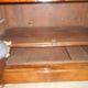 Secretaire d'epoque restauration en noyer du XIXème siecle