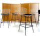 Wire barstools by Harry Bertoia for Knoll, 1960