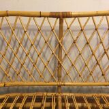 Rattan bench