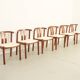 6 teak chairs by Hans J. Frydendal, Denmark 1970