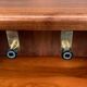 Rosewood display cabinet by Idee Mobel, Pesch, Germany, 1960s