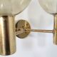 Pair of wall lamp by Hans-Agne Jakobsson for Markaryd, Sweden