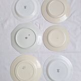 Vintage blue dinner plates