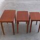Nesting tables in teak & oak by Svend Åge Madsen, 1960s