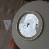 VILLEROY AND BOCH. CADIZ model. Porcelain case (E) and its saucer. Design