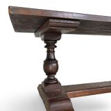 A fine 18th Century French walnut dining table