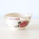 Saucière Badonviller ceramic, rose decoration, art deco, 1930, vintage French