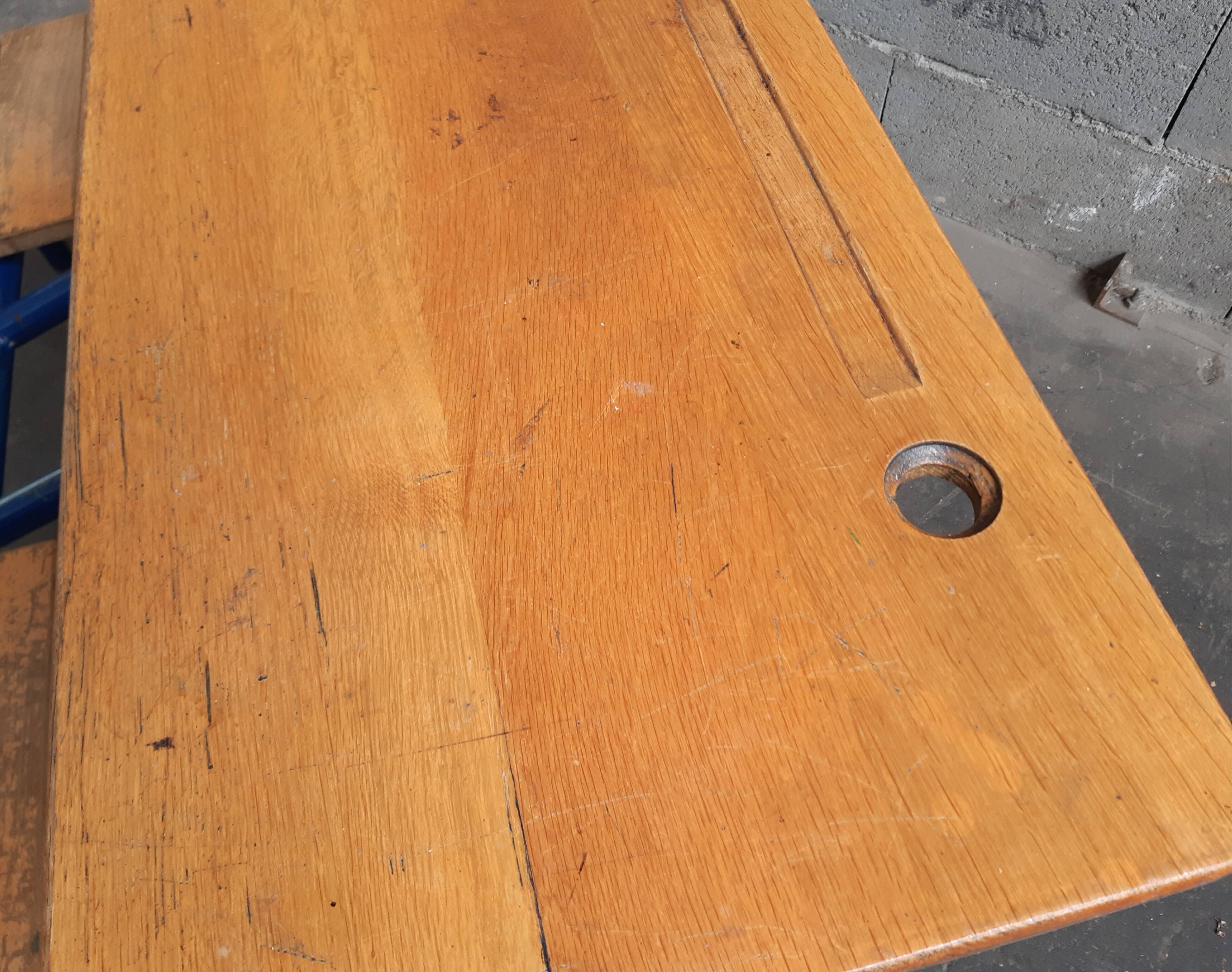 Vintage school desk