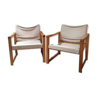 Safari designer armchairs karin mobring model diana