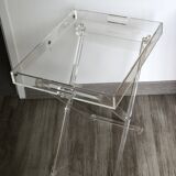 Plexiglass side table / server