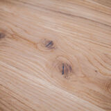 Dining table Solid mango wood and black metal legs