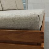 Elm sofa Maison Regain, 60's