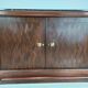 Enfilade art deco ebony of Macassar