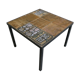 Coffee table, piece of ceramic sofa by Gregorieff for Roche Bobois, 60s