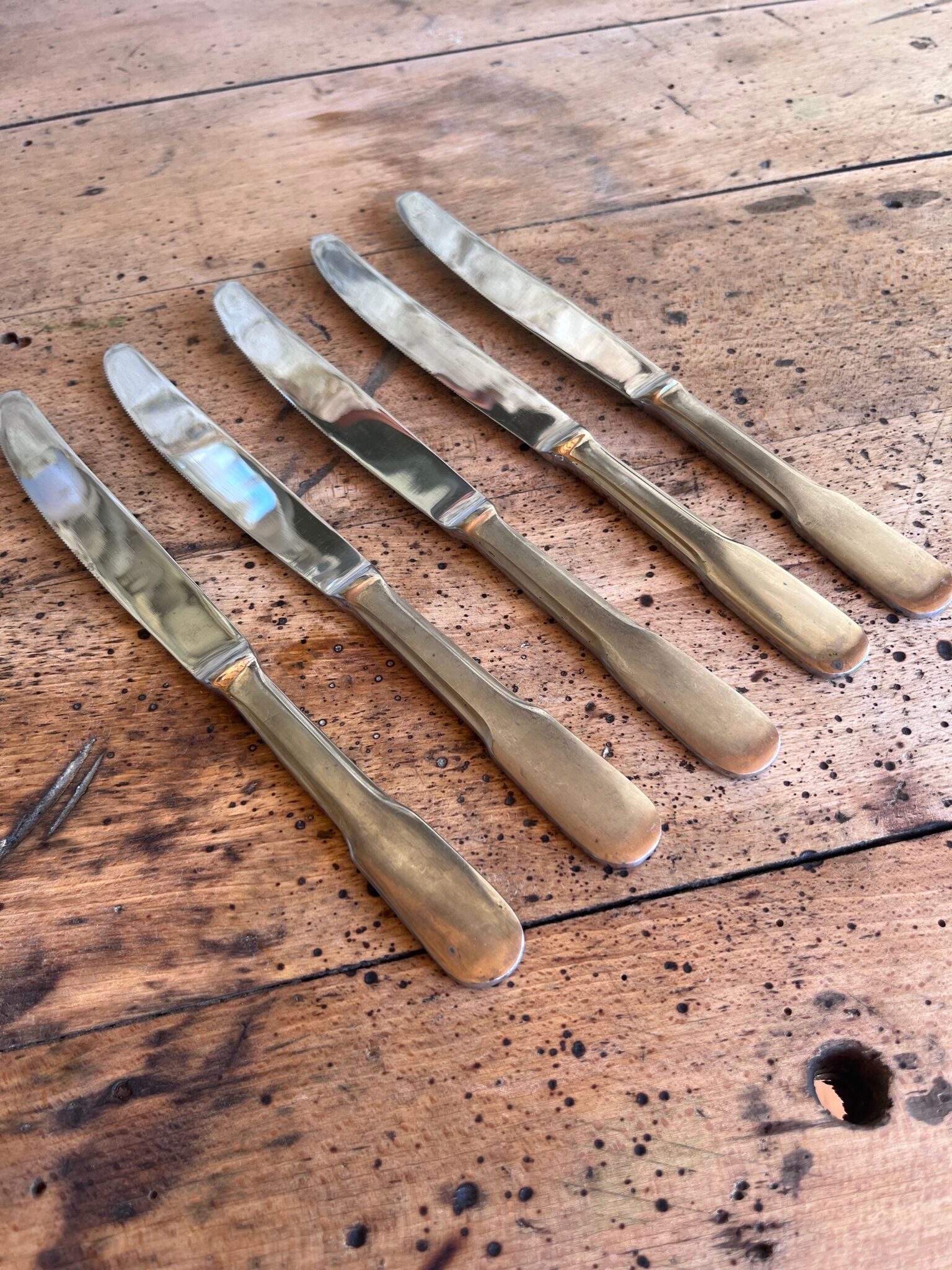 Set of 6 Guy Degrenne knives