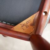 Scandinavian teak chair by J. Andersen for Uldum Mobelfabrik
