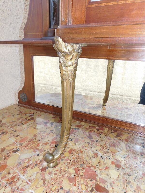 Buffet vitrine 1920 style louis XVI