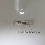 Set of 3 original Louis Poulsen / Verner Panton “Topan” pendant lamps / mid-century Danish modern design / 1960s / 1970s