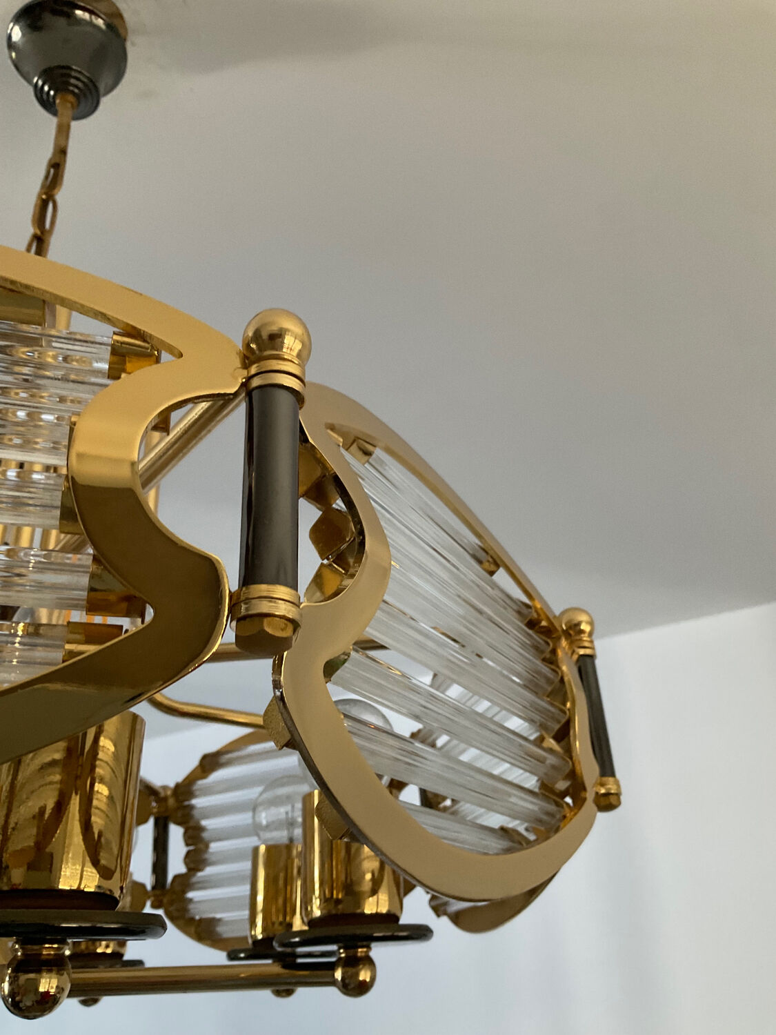 Vintage Bakalowits & Söhne chandelier from the 70s