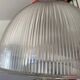 Industrial suspension aluminum body methacrylate diffuser vintage 70