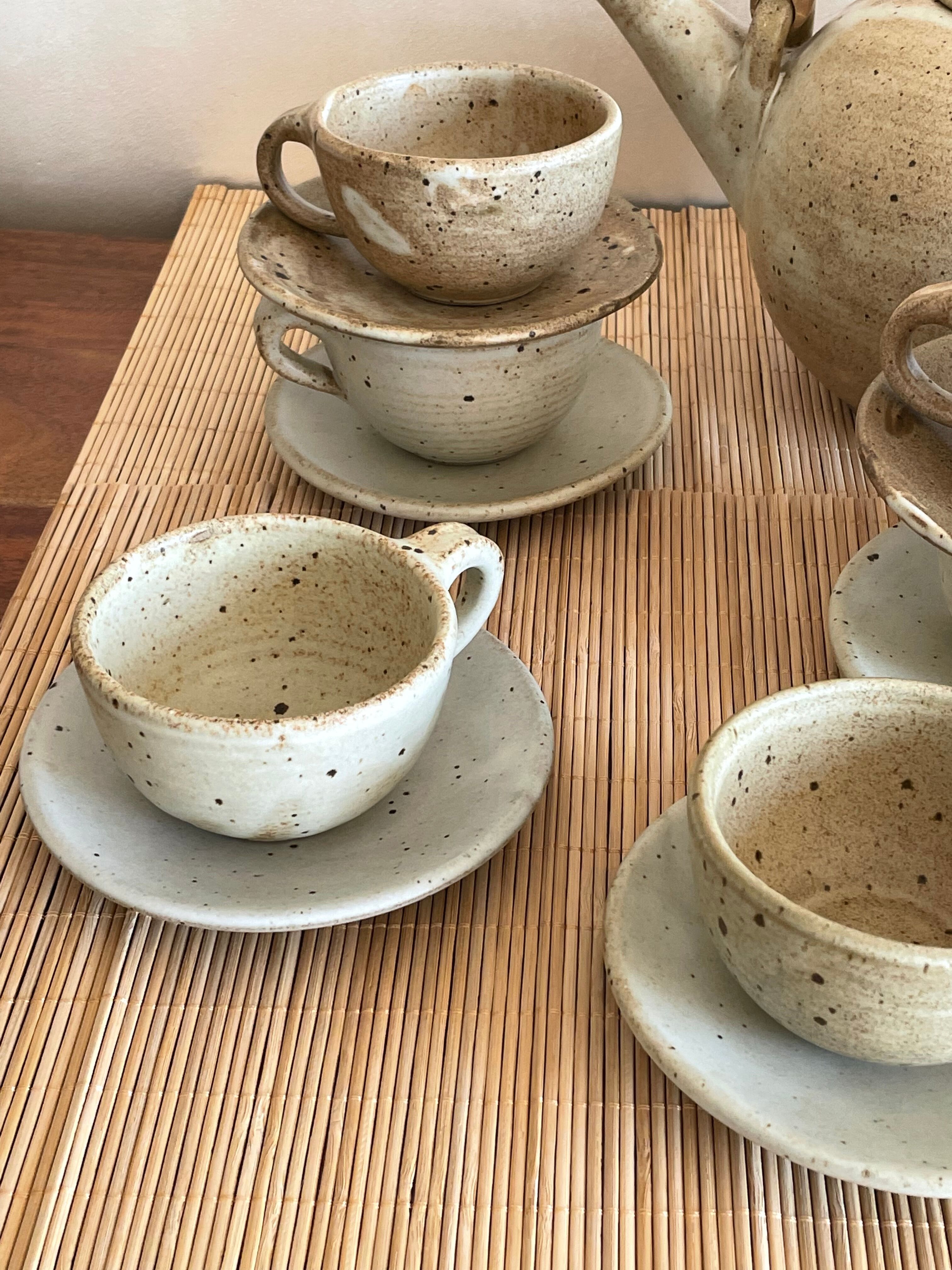 Sandstone Tea Service Bethlehem Monastery Canada