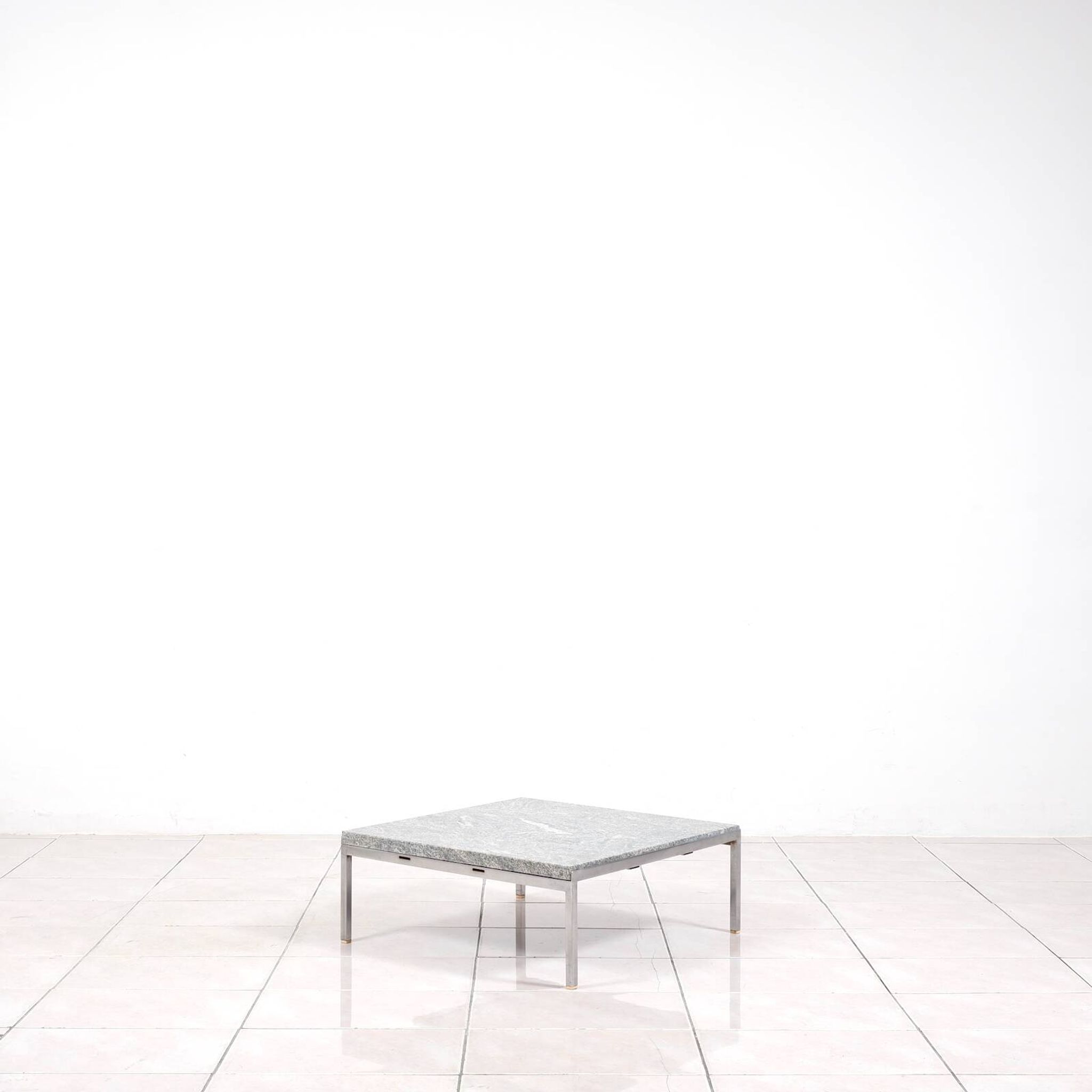 Wittmann Constanze coffee table with granite table top by Johannes Spalt