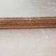 Ancient Burmese teak mirror