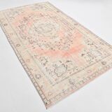 5x10 Long Wide Pale Red Oriental Pattern Persian Rug, 171x300Cm
