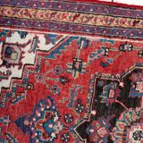 Tapis Hamadan vintage fait main en laine – 92 x 132 cm - 1C1040