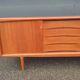 Scandinavian teak row by Axel Christensen for ACO Mobler